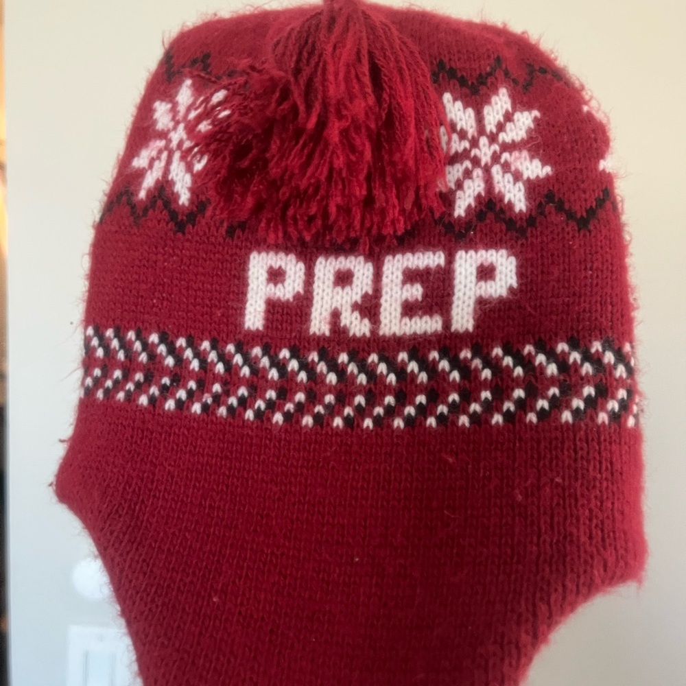 PREP Ear Flap Fair Isle Winter Hat